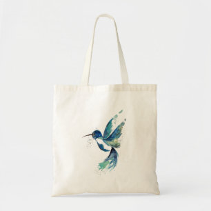 Tote Bag Aquarelle de Blue Humminbird