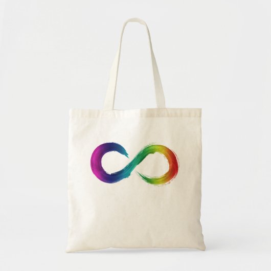 Tote Bag Aquarelle de la neurodiversité (Devant)
