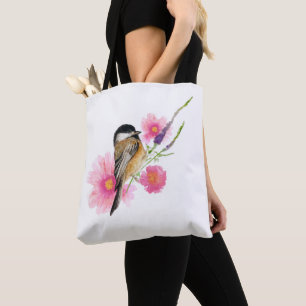 Tote Bag Aquarelle de poulet doux