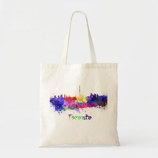 Tote Bag Aquarelle de Toronto (Devant)