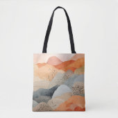 Tote Bag Aquarelle Desert Canyon Fourre-tout (Devant)