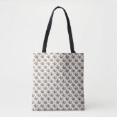 Tote Bag Aquarelle florale (Devant)