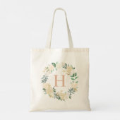 Tote Bag Aquarelle floue brillante de la cheminée (Dos)