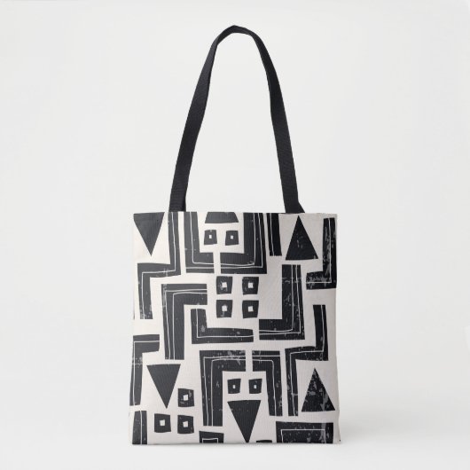 Tote Bag Aquarelle formes abstraites (Devant)