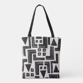 Tote Bag Aquarelle formes abstraites (Dos)
