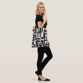 Tote Bag Aquarelle formes abstraites (Sur le modèle)