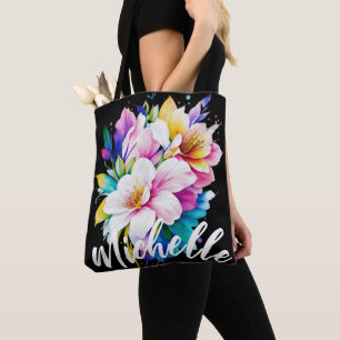 Tote Bag Aquarelle gras Floral