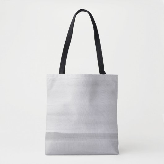 Tote Bag Aquarelle grise - Brosses (Devant)