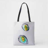 Tote Bag aquarelle huîtres abstraites (Devant)