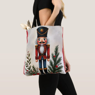 Tote Bag Aquarelle illustrée Noisette de Noël