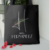 Tote Bag Aquarelle initiale H