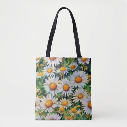 Tote Bag Aquarelle Jardin Fleurs Faisy (Devant)