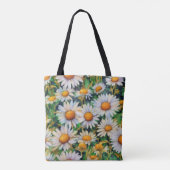 Tote Bag Aquarelle Jardin Fleurs Faisy (Dos)