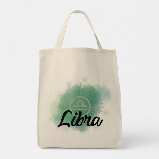 Tote Bag Aquarelle Libra (Dos)