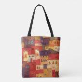 Tote Bag Aquarelle Maroc (Dos)