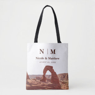 Tote Bag Aquarelle Moab Arches Park Utah Mariage
