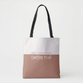 Tote Bag Aquarelle moderne petit budget enseignant cadeau (Devant)