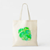 Tote Bag Aquarelle Monstera (Dos)