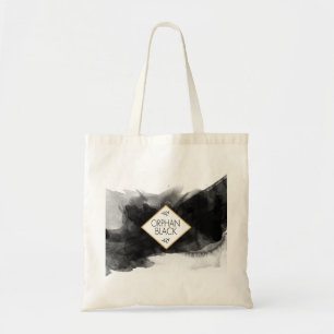 Tote Bag Aquarelle noire noire orpheline