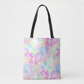 Tote Bag Aquarelle Pastel Rainbow Tie Dye (Devant)