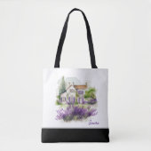 Tote Bag Aquarelle Pays (Devant)