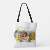 Tote Bag Aquarelle pittoresque (Dos)