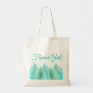 Tote Bag Aquarelle Plumes Flower Mariage