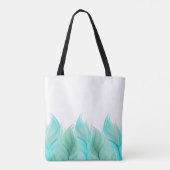 Tote Bag Aquarelle Plumes Mère de la mariée (Dos)