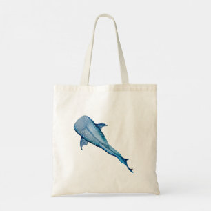 Tote Bag Aquarelle requin