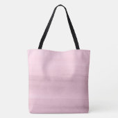 Tote Bag Aquarelle rose (Dos)