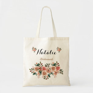 Tote Bag Aquarelle rustique Flores automnales Cadeaux de de