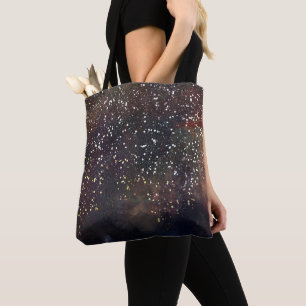 Tote Bag Aquarelle scintillante Terreux Rustique Moderne Gl
