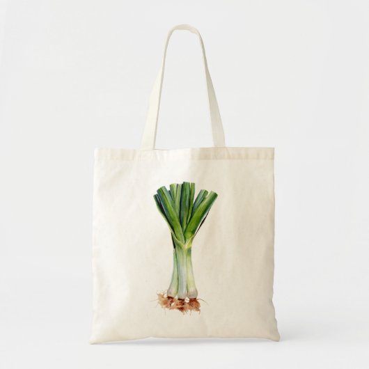 Tote Bag Aquarelle Shallot  (Devant)