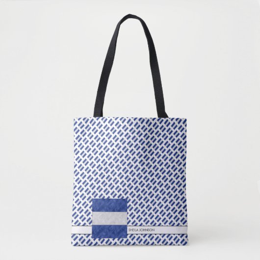 Tote Bag Aquarelle Signal nautique Pavillon maritime (Devant)