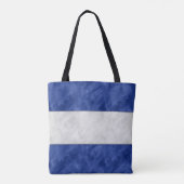 Tote Bag Aquarelle Signal nautique Pavillon maritime (Dos)