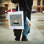 Tote Bag Aquarelle Tropicale Gold & Green Feuille Motif<br><div class="desc">Aquarelle Tropicale Gold & Green Feuille Motif</div>
