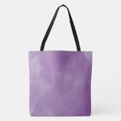Tote Bag Aquarelle violette Abstraite Texture esthétique (Devant)