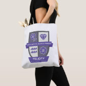 Tote Bag Aquarius Birthday Crest™ for February 1-18 (De près)