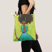 Tote Bag AQUARIUS Fourre-tout (De près)
