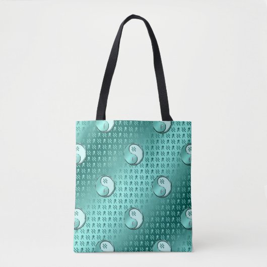 Tote Bag Aquarius the Water Bearer (Devant)