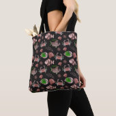 Tote Bag Aquatic animals pattern | ocean underwater life 12 (De près)