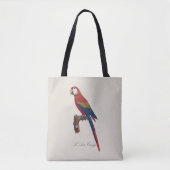 Tote Bag Ara rouge ou Ara macao, Ara macao (Devant)