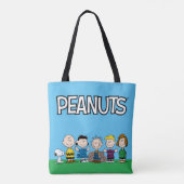 Tote Bag Arachides amis dans une rangée (Dos)
