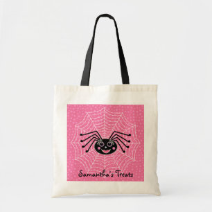 Tote Bag Araignée de Girlie sur le festin de Halloween