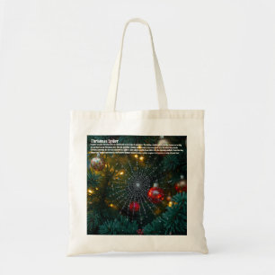 Tote Bag Araignée de Noël