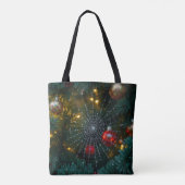 Tote Bag Araignée de Noël (Dos)
