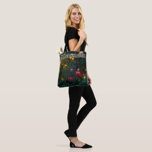 Tote Bag Araignée de Noël