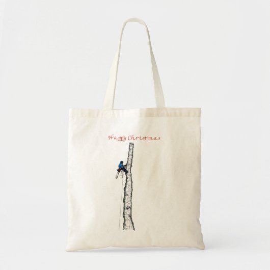 Tote Bag Arboriste chainsav tree surgeon Venin (Devant)