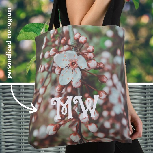 Tote Bag Arbre à fleurs