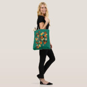 Tote Bag Arbre Abstrait brun d'automne (Sur le modèle)